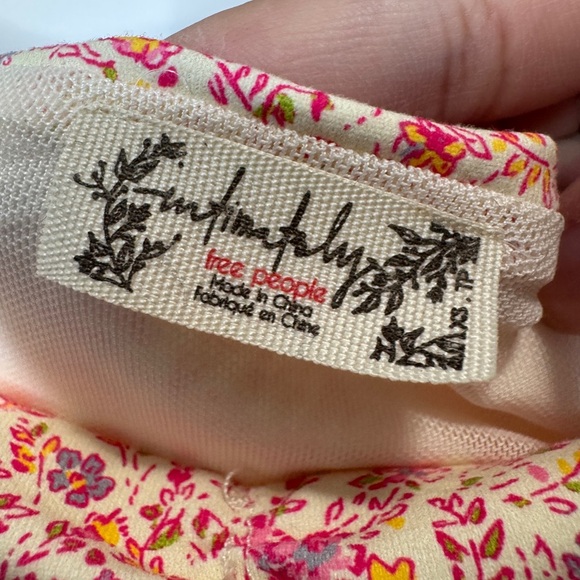 Intimately Free People Floral Puff Sleeve Bodysuit - Picture 7 of 11